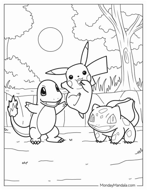 pokemon coloring printable|3000+ FREE Pokemon Coloring Pages